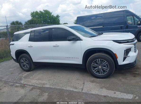 1GNERGKS4TJ205975 2026 CHEVROLET TRAVERSE White 