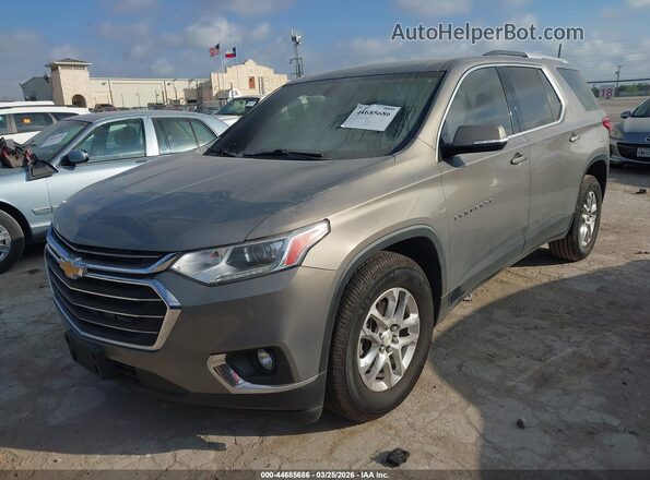 1GNERGKW1JJ192991 2018 CHEVROLET TRAVERSE Brown Vista tres cuartos delantera izquierda