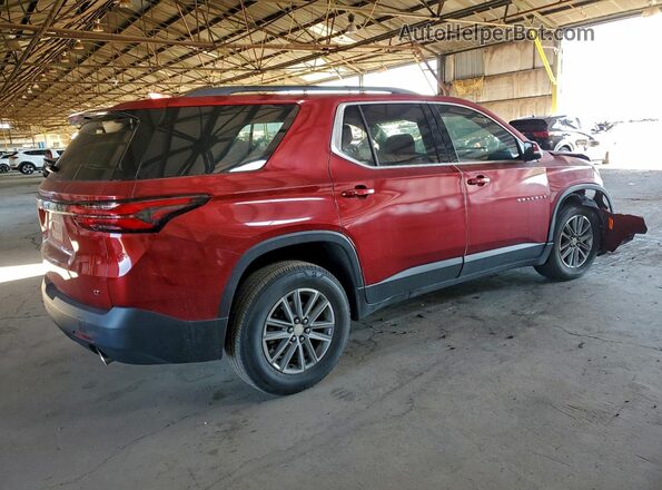 1GNERGKW1PJ213847 2023 CHEVROLET TRAVERSE Burgundy Tył prawy