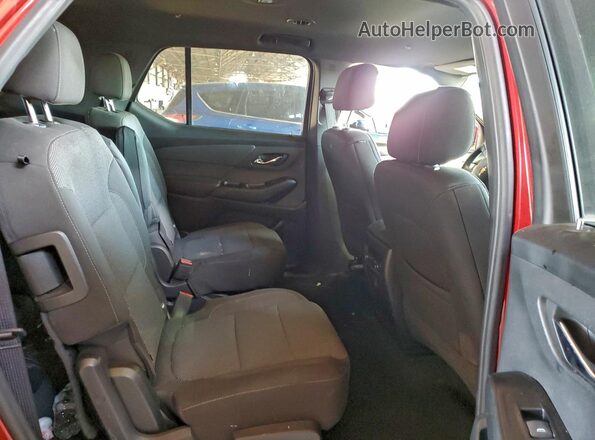 1GNERGKW1PJ213847 2023 CHEVROLET TRAVERSE Burgundy Widok wnętrza z tyłu