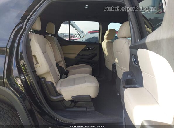 1GNERGKW8NJ175160 2022 CHEVROLET TRAVERSE Black VIN კოდის სტიკერის ხედი