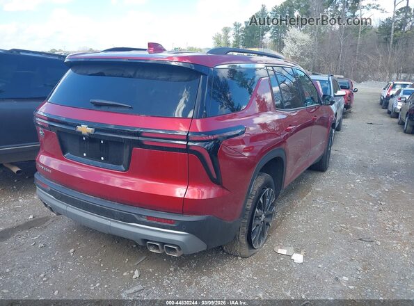 1GNERGRSXSJ225541 2025 CHEVROLET TRAVERSE Red 