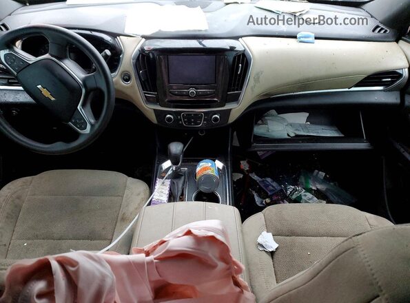 1GNESTKWXRJ138923 2024 CHEVROLET TRAVERSE Gray წინა პანელის ხედი