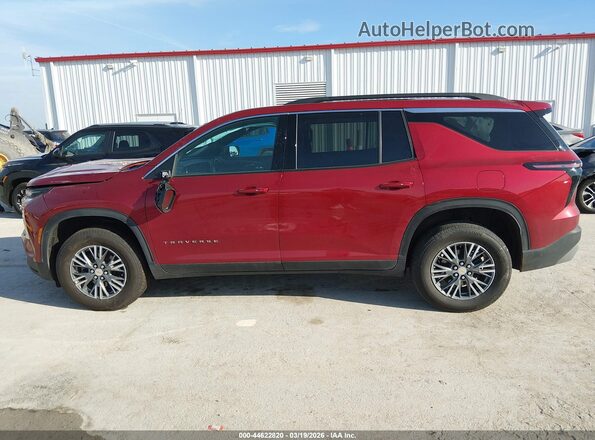 1GNEVGKS7RJ182115 2024 CHEVROLET TRAVERSE Red Vista interior de 360 grados