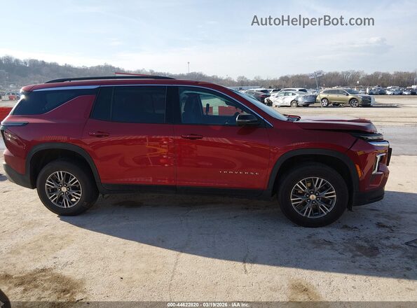 1GNEVGKS7RJ182115 2024 CHEVROLET TRAVERSE Red Vista interior trasera