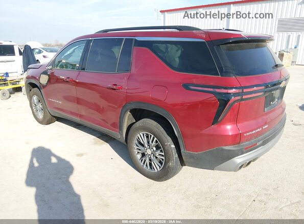 1GNEVGKS7RJ182115 2024 CHEVROLET TRAVERSE Red Trasero izquierdo