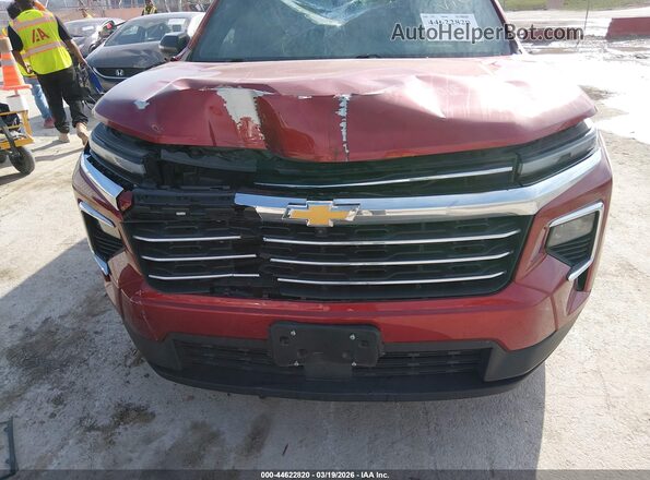 1GNEVGKS7RJ182115 2024 CHEVROLET TRAVERSE Red Vista frontal