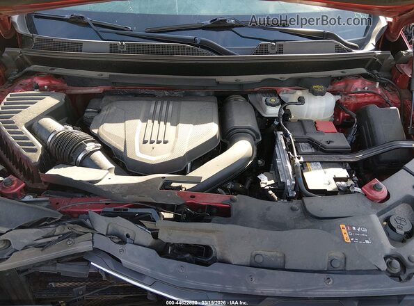 1GNEVGKS7RJ182115 2024 CHEVROLET TRAVERSE Red Vista trasera
