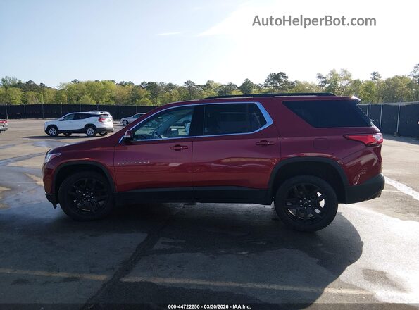 1GNEVGKW1LJ230749 2020 CHEVROLET TRAVERSE Red Widok wnętrza 360 stopni