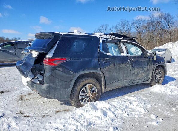 1GNEVGKW1PJ166282 2023 CHEVROLET TRAVERSE Black Rear right