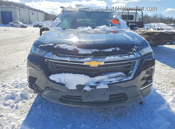 1GNEVGKW1PJ166282 2023 CHEVROLET TRAVERSE Black Front view
