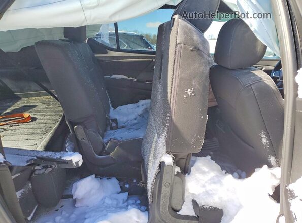 1GNEVGKW1PJ166282 2023 CHEVROLET TRAVERSE Black Rear interior view
