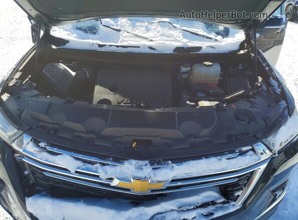 1GNEVGKW1PJ166282 2023 CHEVROLET TRAVERSE Black Engine compartment view