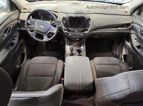 1GNEVGKW3MJ151715 2021 CHEVROLET TRAVERSE Silver წინა პანელის ხედი