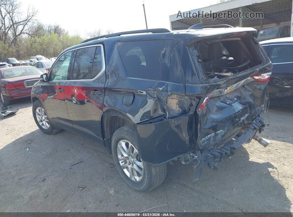 1GNEVGKW5KJ250906 2019 CHEVROLET TRAVERSE Black Rear left