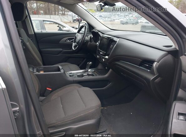 1GNEVGKW9JJ285401 2018 CHEVROLET TRAVERSE Gray Front interior view