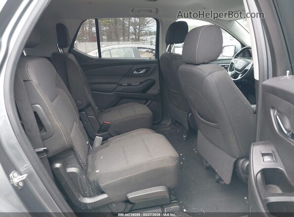1GNEVGKW9JJ285401 2018 CHEVROLET TRAVERSE Gray VIN sticker view