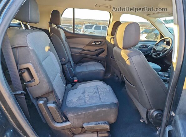 1GNEVGKWXMJ198532 2021 CHEVROLET TRAVERSE Gray Հետևի նստատեղերի տեսք