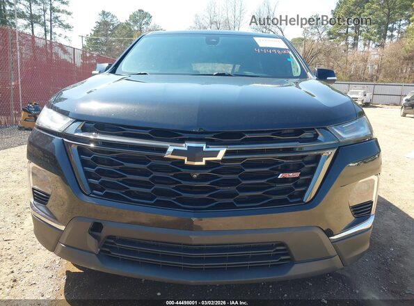 1GNEVJKW6NJ132591 2022 CHEVROLET TRAVERSE Black 