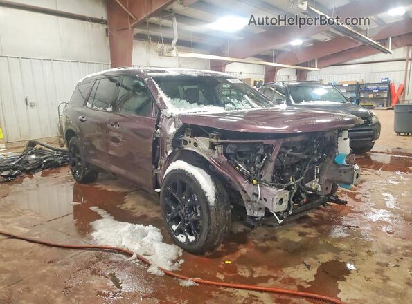 1GNEVLKS3TJ100770 2026 CHEVROLET TRAVERSE Фиолетовый Передняя правая четверть