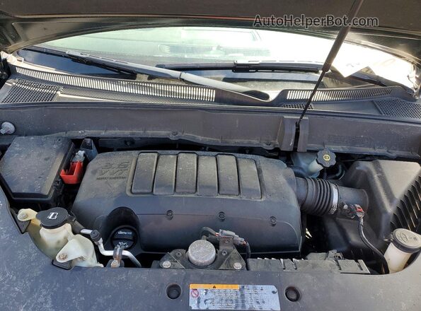 1GNKVGKD2HJ295991 2017 CHEVROLET TRAVERSE Black Widok komory silnika