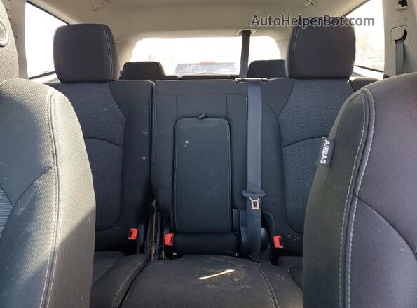 1GNKVGKD2HJ295991 2017 CHEVROLET TRAVERSE Black Widok tylnych siedzeń