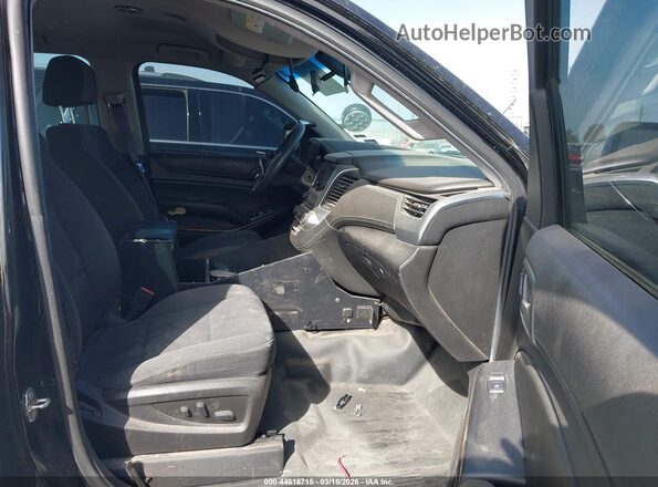 1GNLCDECXGR304853 2016 CHEVROLET TAHOE Черный Вид салона спереди