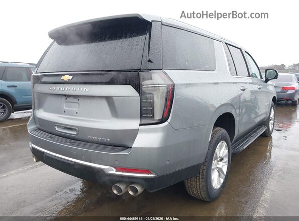 1GNS6FRD2SR181723 2025 CHEVROLET SUBURBAN Gray Trasero derecho