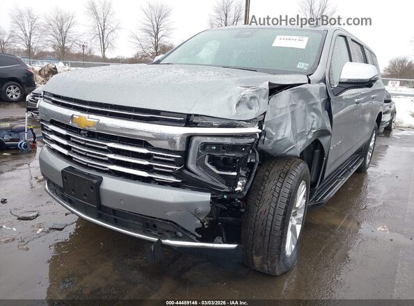 1GNS6FRD2SR181723 2025 CHEVROLET SUBURBAN Gray Vista tres cuartos delantera izquierda