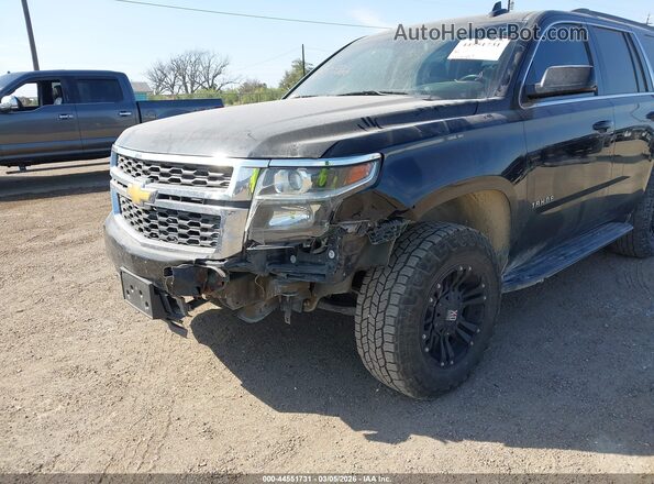 1GNSCAKC1JR356345 2018 CHEVROLET TAHOE Черный 