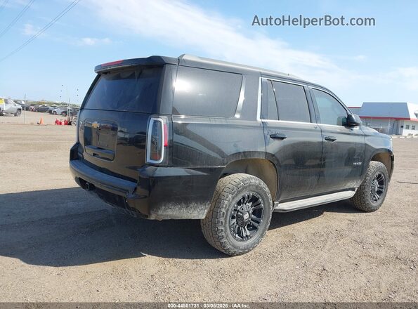 1GNSCAKC1JR356345 2018 CHEVROLET TAHOE Черный 