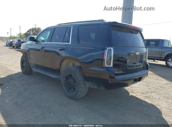 1GNSCAKC1JR356345 2018 CHEVROLET TAHOE Черный 