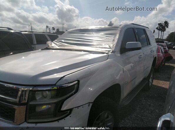 1GNSCAKC4JR254912 2018 CHEVROLET TAHOE White Front left