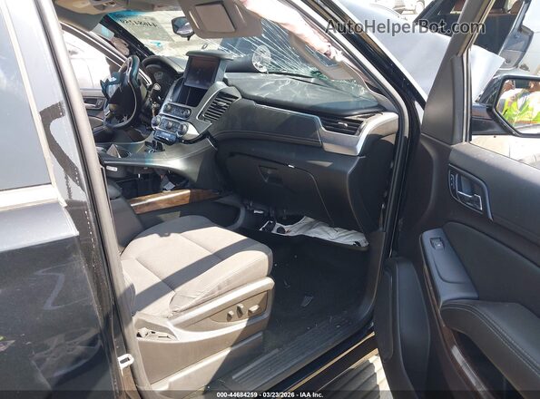 1GNSCAKCXGR403400 2016 CHEVROLET TAHOE Черный Вид салона спереди