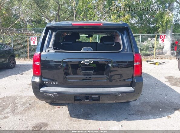 1GNSCAKCXJR107350 2018 CHEVROLET TAHOE Black 