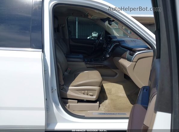1GNSCBKC1GR314739 2016 CHEVROLET TAHOE Белый Вид салона спереди