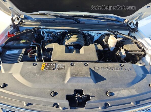 1GNSCBKC1HR355874 2017 CHEVROLET TAHOE Белый Вид подкапотного пространства