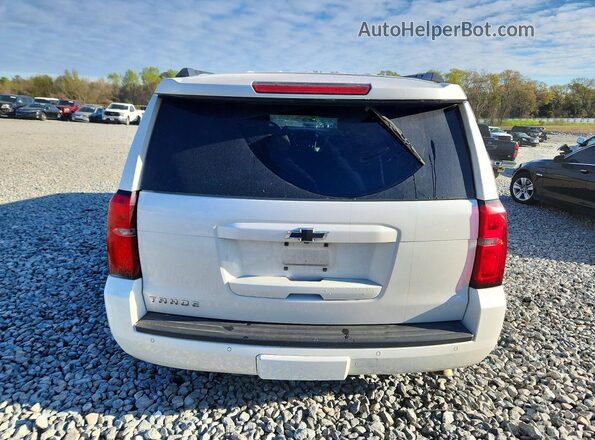 1GNSCBKC1HR355874 2017 CHEVROLET TAHOE Белый Вид сзади
