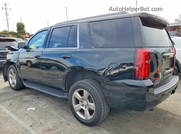 1GNSCBKC2JR390042 2018 CHEVROLET TAHOE Black უკანა მარცხენა