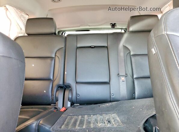 1GNSCBKC2JR390042 2018 CHEVROLET TAHOE Black უკანა სავარძლების ხედი