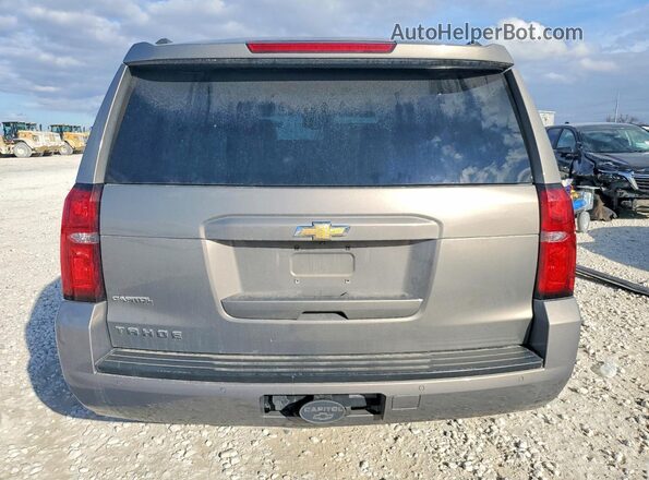 1GNSCBKC2KR193552 2019 CHEVROLET TAHOE Серебряный 