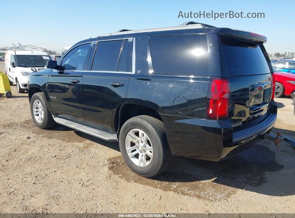 1GNSCBKC3GR244502 2016 CHEVROLET TAHOE Black Tył lewy