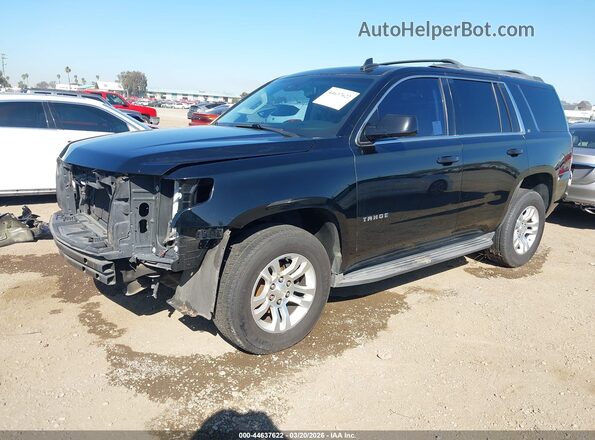 1GNSCBKC3GR244502 2016 CHEVROLET TAHOE Black Przód lewy