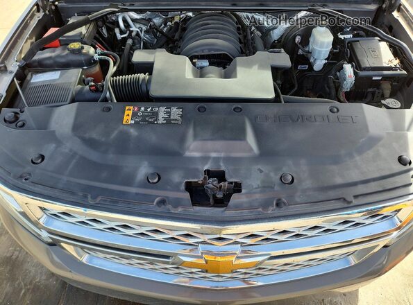1GNSCBKC5JR282594 2018 CHEVROLET TAHOE Gray Vista del compartimento del motor