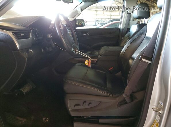 1GNSCBKC8GR299706 2016 CHEVROLET TAHOE Серебряный Вид салона спереди