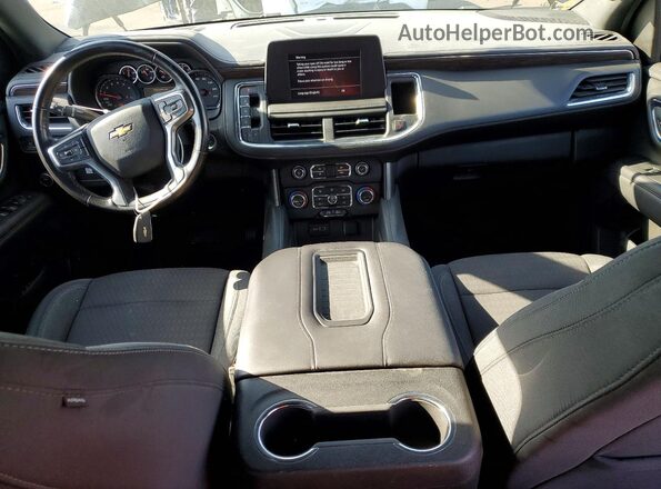 1GNSCBKDXPR148942 2023 CHEVROLET SUBURBAN Black Widok deski rozdzielczej