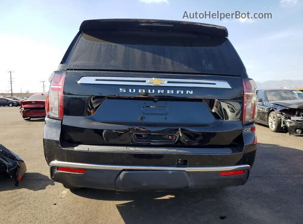 1GNSCBKDXPR148942 2023 CHEVROLET SUBURBAN Black Widok z tyłu