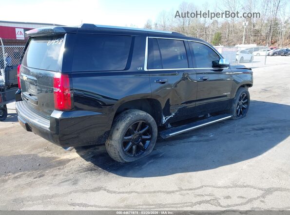 1GNSCCKC5GR156458 2016 CHEVROLET TAHOE Black Tył prawy