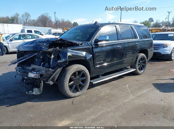 1GNSCCKC5GR156458 2016 CHEVROLET TAHOE Black Przód lewy