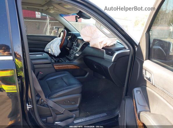 1GNSCCKC5GR156458 2016 CHEVROLET TAHOE Black Widok wnętrza z przodu